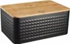 Kinghoff ocelový chlebník s bambusovou deskou 40230 Náhled obrázku produktu 1