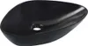 A black ceramic washbasin is shown from a slightly elevated side angle against a white background. Náhled obrázku produktu