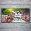 Acrylglasbilder 120x60 Wandbild Druck Wasserfall Natur Produktbild-Vorschau 2