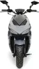 Motorroller 125 ccm Burnout BAD s Grau Produktbild-Vorschau 3