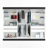 ORAVELLE 200 cm Weiß / Graphit 2, 3-türiger Kleiderschrank Produktbild-Vorschau 4