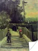 MuchoWow® Poster Schräger Weg in Montmartre - Vincent van Produktbild-Vorschau 1