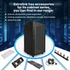 Extralink Rackmount skříň 22U 600x600 černá stojící Náhled obrázku produktu 6