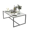 FATIVO Couchtisch Modern Marmor: Wohnzimmertisch- Produktbild-Vorschau 3