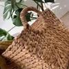 CALICOSY - Panier en Jacinthe d'eau avec poignées - Voir les images du produit 5