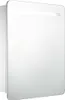 vidaXL LED-Spiegelschrank 60x11x80 cm Produktbild-Vorschau 1