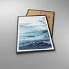 Gerahmtes Poster - Schwarzer Rahmen - Abstraktion Prellung Produktbild-Vorschau 3