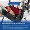 Mobiclinic Rollator Aluminium schwarz faltbar leicht Produktbild-Vorschau 5