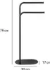 Handtuchständer aus Metall LEVANTE, H. 79 cm Produktbild-Vorschau 11