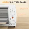 HOMCOM Tisch-Elektroofen, 10 Liter, 750 W, kleiner Produktbild-Vorschau 7