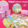 BOPPI, Rundes Puzzle 58 cm - Einhörner, 150 Teile Produktbild-Vorschau 4