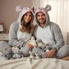 Onesie Kigurumi Pyjamas Mickey Mouse Verkleidung Kostüm Produktbild-Vorschau 8