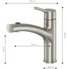 Lenz NEXO² Küchenarmatur Nickel Einhebelmischer mit Produktbild-Vorschau 3