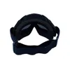Motocross Brille schwarz mit blauem Glas Produktbild-Vorschau 2