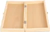 Klappbares Schachspiel aus Holz, handgefertigtes Produktbild-Vorschau 2
