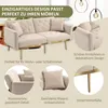 Sofa 2 Sitzer 162x80x78cm, Schlafsofa für Kleines Produktbild-Vorschau 4