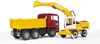 Bruder 02751 - MAN TGA sklápač a rýpadlo Liebherr Náhľad obrázku produktu 9