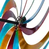 Metall Windrad bunt - 210 x 61 cm - Deko Windspiel Produktbild-Vorschau 5