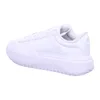 A white Adidas Grand Court Platform shoe is shown from a side angle against a white background. Produktbild-Vorschau