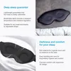 Maschera per il sonno Intirilife in nero - Maschera per il Anteprima dell’immagine prodotto 3