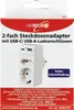 Heitech 6x 2-cestný zásuvkový adaptér s 1 portom USB a 1 Náhľad obrázku produktu 10