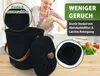 YourCasa® Biomülleimer Küche klein 4L geruchsdicht für Produktbild-Vorschau 2