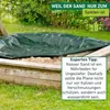 Sandkasten Abdeckplane mit Kordel 2x2m Produktbild-Vorschau 4