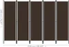 A diagram showing a room divider with dimensions. Voir les images du produit