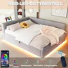 Flieks Schlafsofa 140x200cm mit Led und Ladeanschlüssen, Produktbild-Vorschau 7