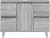 vidaXL Koupelnová skříňka Grey Sonoma 80x33x60 cm Dřevěný Náhled obrázku produktu 4