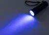 LED Taschenlampe mit 9 UV LEDs Schwarzlicht Leuchte Produktbild-Vorschau 3