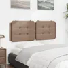 vidaXL Kopfteil-Kissen "Zadar" Cappuccino-Braun 140 cm Produktbild-Vorschau 3