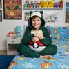 Onesie Kigurumi Pigiama Pokemon Snorlax Costume Anteprima dell’immagine prodotto 9