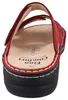 Sandalias cómodas para mujer en color rojo Vista previa de la imagen del producto 3