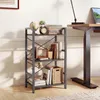 Libreria KOMFOTTEU, scaffale a 3 ripiani con struttura in Anteprima dell’immagine prodotto 5