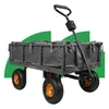 Gartenwagen Transportanhänger Handwagen bis zu 400kg, 100L Produktbild-Vorschau 12