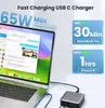 220 W nabíjecí stanice rozbočovač 6 portů USB-C nabíjecí Náhled obrázku produktu 4