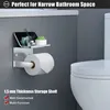 Toilettenpapierhalter Ohne Bohren,Selbstklebend Produktbild-Vorschau 3