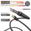 Kabel krosowy Primewire CAT 7 surowy w powłoce bawełnianej Podgląd zdjęcia produktu 4