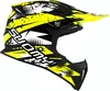 Suomy X-Wing Gap Motocross Helm, gelb/schwarz/weiß, XL Produktbild-Vorschau 5