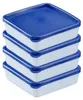 WESTMARK Gefrierdose Trio 0,25l 4Stück 1 Stck. 105679 (EKB) Anteprima dell’immagine prodotto 3