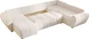 A U-shaped sectional sofa with a pull-out bed feature and storage compartment. Náhled obrázku produktu
