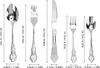 Besteck-Set im Vintage-Stil, spülmaschinenfest, Edelstahl, Produktbild-Vorschau 4