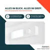 homeX Kühlschrank ohne Gefrierfach groß, freistehender Produktbild-Vorschau 6