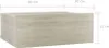 vidaXL Hängende Nachttische 2 Stk. Sonoma-Eiche 40x30x15 cm Produktbild-Vorschau 14