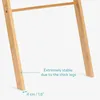 Navaris Handtuchleiter Holz Leiter aus Bambus - Produktbild-Vorschau 6