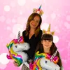 LED Einhorn Haarreif Unicorn bunt blinkend Leuchtend Produktbild-Vorschau 2