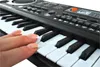 Varhany detské+mikrofón 61 klávesov čierne S14687 Náhľad obrázku produktu 11