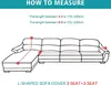 Sofabezug Ecksofa L Form Sofa Überwürfe Stretch Produktbild-Vorschau 7