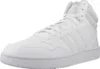 adidas Hoops 3.0 Mid Schnürstiefel Weiß Produktbild-Vorschau 3
